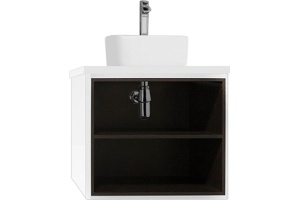 Тумба для комплекта AQUATON Брук 60 открытая, дуб феррара