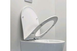 Сиденье для унитаза Comforty белое матовое - 3