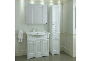 Тумба под раковину Санта Верона 80 белый - 2