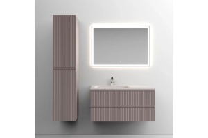 Тумба под раковину Sancos Snob T 100 левая темно-бежевая - 3