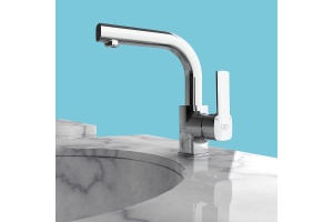 Смеситель для раковины GPD Pedra хром - 3