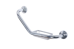 Поручень с мыльницей Boheme Brillante хром
