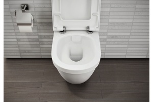 Чаша для подвесного унитаза VitrA S50 белый без сиденья - 2