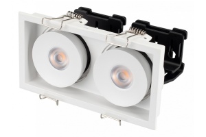 Встраиваемый светодиодный светильник Arlight CL-Simple-S148x80-2x9W Day4000 028150