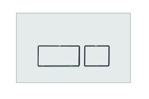 Кнопка смыва для инсталляции Boheme белый (664-W)