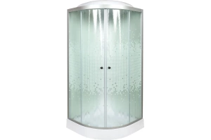 Душевая кабина Deto L 80х80 с гидромассажем (L908GM)