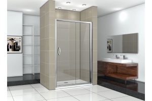 Душевая дверь в нишу Good Door Infinity WTW-130-C-CH - 2