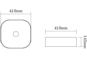 Рукомойник SantiLine SL-1106MB черный матовый - 2