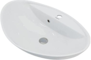 Тумба с раковиной Misty Ива 90 серая - светлое дерево - 3