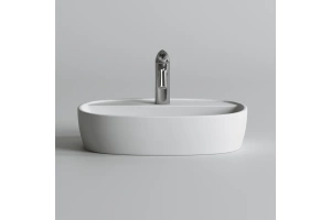 Раковина накладная Ceramica Nova Element 50х38 белая - 2