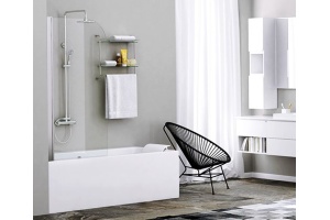 Шторка на ванну Wasserkraft Leine 35P01-80 - 2