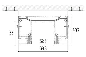 Заглушка Novotech для профиля 135189 135185 - 2