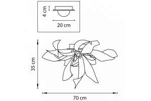 Потолочная люстра Lightstar Turbio 754167 - 2