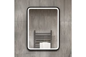 Зеркало Art&Max Genova 60 с подсветкой, функция антизапотевания