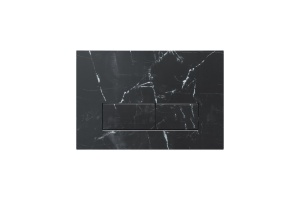 Клавиша смыва, универсальная, чёрный мрамор