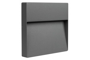 Уличный настенный светодиодный светильник Arlight LGD-Trace-S215x215-8W Warm3000 029958