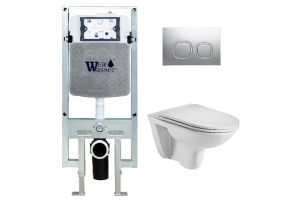 Комплект Weltwasser AMBERG 497 ST + BAARBACH 004 GL-WT + AMBERG RD-MT CR (10000006681)