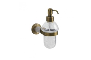 Дозатор для жидкого мыла Boheme Murano crystal (10912-CRST-BR)