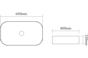 Раковина SantiLine SL-1017MB - 2