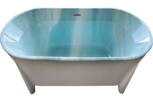 Акриловая ванна BelBagno BB40-1700 marine