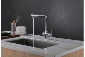 Смеситель для кухни Abber Emotion хром - 2