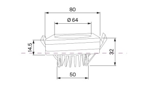 Встраиваемый светильник Maytoni Phanton DL303-L7W4K - 2