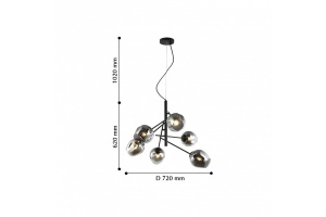Подвесная люстра Favourite Traube 2359-6P - 2