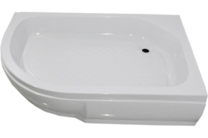 Поддон душевой асимметричный River Wemor 100/80/24 R (10000001114)
