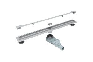 Душевой лоток Esbano Slim 70 хром матовый - 2