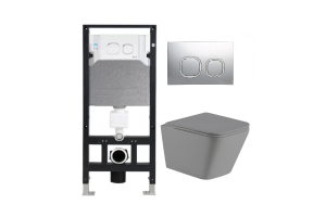 Комплект Weltwasser AMBERG 506 + GELBACH 004 MT-GR + AMBERG RD-CR (10000006784)