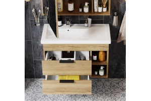 Комплект мебели Onika Легран 80 R дуб галифакс (108047) - 3