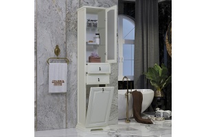 Шкаф-пенал Opadiris Риспекто 40 левый слоновая кость - 3