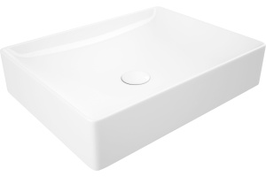 Раковина STWORKI накладная 50 3050-KL белый глянец