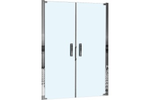 Душевая дверь в нишу Weltwasser WW600 600K2-120 120х185 хром (10000002736)