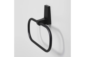 Полотенцедержатель Wasserkraft Abens черный матовый - 3