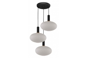Подвесной светильник LUMINA DECO Floril LDP 1216-3 WT+BK