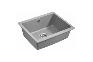 Мойка кухонная Paulmark Gera 55 серый матовый - 2