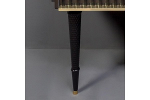 Ножки для мебели Armadi Art Vallessi Avangarde Denti 35 см, черные, 2 шт
