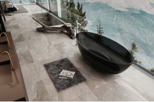 Ванна из полиэфирной смолы Abber Kristall 180х85 (AT9702Onyx) - 3