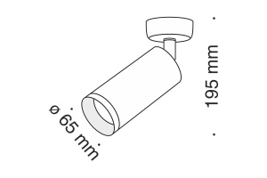 Спот Maytoni Focus C017CW-01B - 3