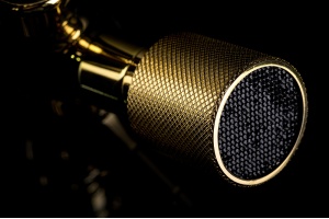 Смеситель для раковины Boheme Royal Cristal бронза с черными кристаллами Preciosa - 3