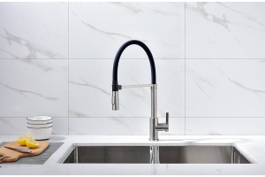 Смеситель для кухни Paulmark Halt сталь - 2