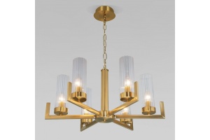 Подвесная люстра Eurosvet Arganie 60133/6 латунь - 3