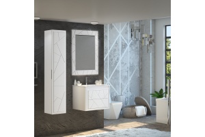 Шкаф-пенал Opadiris Луиджи 35 белый - 3