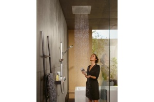 Верхний душ hansgrohe Raindance Е 1 jet 400×400 мм, хром 26253000 - 3