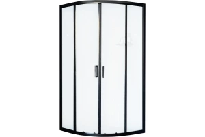 Душевой уголок Royal Bath HKD 90х90 профиль черный стекло матовое