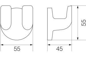 Крючок Veragio Oscar OSC-5232.BR бронза - 2