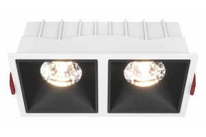 Встраиваемый светильник Maytoni Alfa LED DL043-02-15W3K-D-SQ-WB