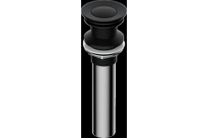 Донный клапан для раковины Wasserkraft черный матовый