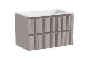 Тумба под раковину Sancos Snob T 80 темно-бежевая